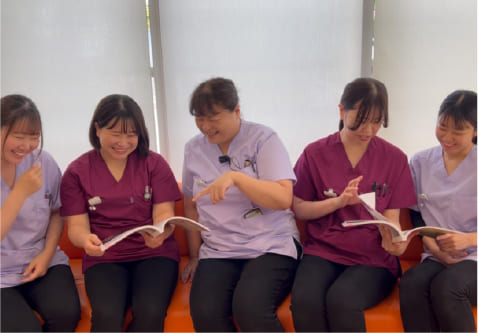 先輩たちが皆さんをお待ちしています