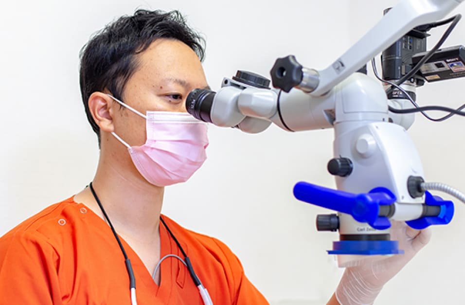 マイクロスコープの使用